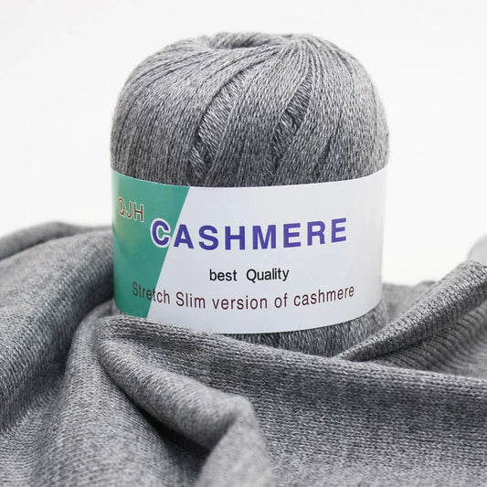 300g/lot Soft Smooth Natural Cashmere Yarn Companion Wool thread For Hand Knitting Yarn Sweater Scarves DIY Baby Wool Yarns